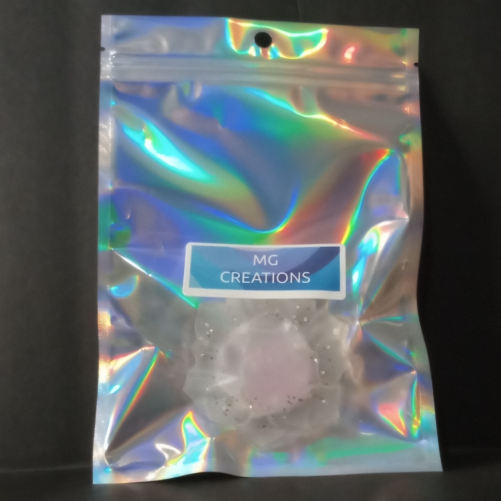 Clear flower MG Creations Jumbo pop.